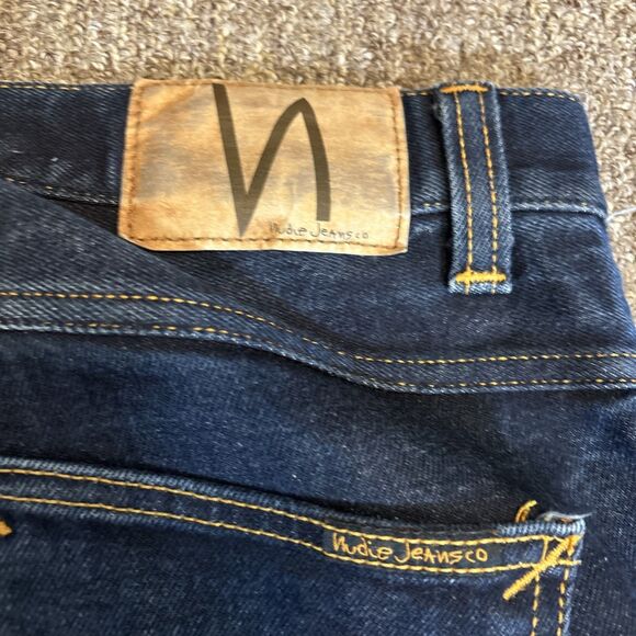 Nudie Jeans Lean Dean Vintage Mens Denim Pants Jeans Size 32x31.5 - Picture 8 of 13